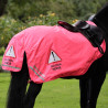 Capa de garupa impermeável Shires Equi-Flector® - Rosa vivo