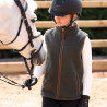 Colete polar Core jovem cavaleiro Shires Aubrion - Verde