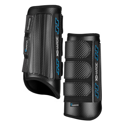 Guêtres de cross Carbon anteriores Shires Arma