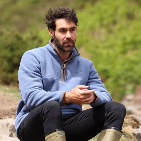 Polar de meia-zíper Core masculino Shires Aubrion