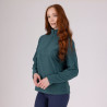 Camisola polar com fecho de um quarto Equestrian Shires Aubrion - Tomilho