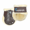 Protetores de boleto Carbon SupaFleece Shires Arma - Castanho