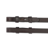 Renas de borracha com inserto de nylon Shires Velociti Lusso - Havana