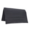 Manta de sela quadrada Comfort Shires Arma - Preto