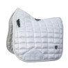 Manta de sela de dressage Eltar Satin Shires Arma - Branco