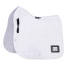 Sela de adestramento numerada Shires Arma - Branco