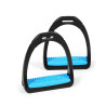 Estribos Premium Profile Shires Compositi - Azul vivo