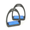 Estribos Reflex Shires Compositi - Azul royal