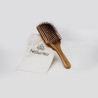 Escova desembaraçadora de bambu Nellumbo - Bambu