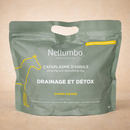 Argila Nellumbo Drenagem e desintoxicação