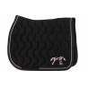 Manta de sela Pénélope Diamant - Preto / rosa