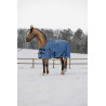 Cobertura Equithème Tyrex Aisance 1200D Pescoço Alto - Azul / cinza