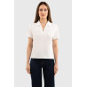 Polo Harcour Capella mulher - Branco