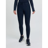 Calça de equitação LeMieux com joelheiras de silicone Brilliance feminina - Marinho