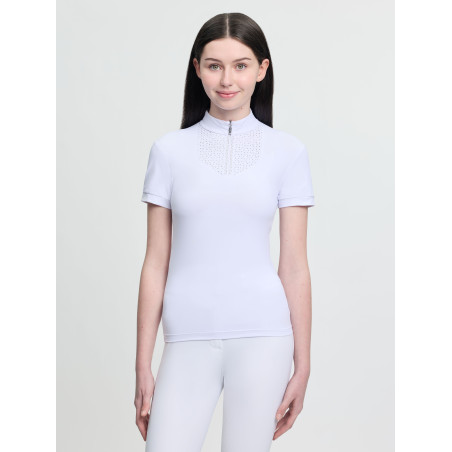 Polo de competição de manga curta Young Rider LeMieux Brilliance Livvy