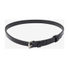 Cilha LeMieux Kudos Flash em couro envernizado - Preto / prata