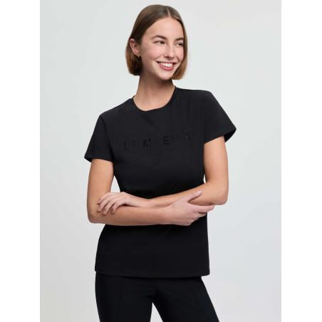 T-shirt LeMieux Brilliance de mangas curtas para mulher