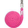 Corda de condução Waldhausen Plus com mosquetão anti-pânico - Rosa