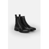Botas de couro jodhpur B Vertigo elegantes - Preto