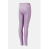 Legging de equitação Horze Maia Young Rider com culote integral - Geada de lavanda