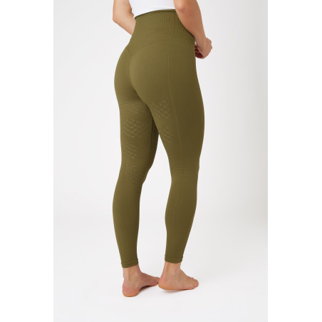 Legging de equitação térmico sem costuras Horze Melissa feminino