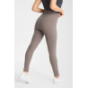Legging de equitação Horze Vilma feminino com assento integral refrescante - Madeira à deriva