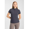 T-shirt de treino Horze Emmie feminino cooling de manga curta - Odisseia marinha