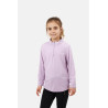 T-shirt de treino Horze Young Rider refrescante Emmie de manga comprida - Geada de lavanda