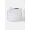 Manta de dressage Horze Symphony - Branco / azul turquesa