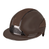 Capacete de equitação Swing H24 Lady Spark - Castanho brilhante com glitter