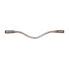 Frontal Shine X-Line Waldhausen castanho - Prata