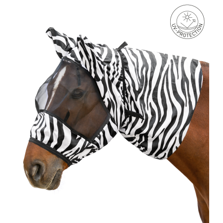 Máscara anti-moscas Zebra Waldhausen