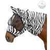 Máscara anti-moscas Zebra Waldhausen - Preto / branco