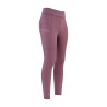 Legging de equitação Imperial Riding Teddy FullGrip infantil - Malva