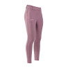 Legging de equitação Imperial Riding Comfi Sparks FullGrip infantil - Malva