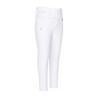 Legging de equitação HV Polo Favourite FullGrip infantil - Branco