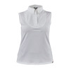Blusa sem mangas com laço Shires Aubrion - Branco