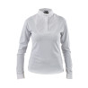 Camisa de concurso de mangas compridas Shires Aubrion - Branco