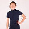 Camisa de concurso Optima Gx jovem cavaleiro Shires Aubrion - Marinho