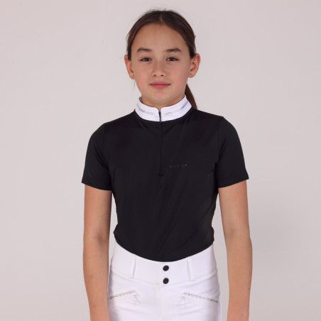 Camisa de competição Optima LX jovem cavaleiro Shires Aubrion