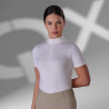 Camisa de concurso Optima Qx Shires Aubrion - Branco