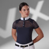 Camisa de concurso Optima Vx Shires Aubrion - Marinho