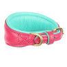 Coleira acolchoada para galgo Shires Digby & Fox - Rosa