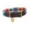 Coleira para cão Drover Polo Shires Digby & Fox - Turquesa / vermelho / laranja / azul
