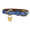 Coleira para cão em couro acolchoado Shires Digby & Fox - Real