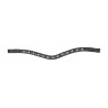 Frontal bicolor Shires Velociti Gara - Preto / preto