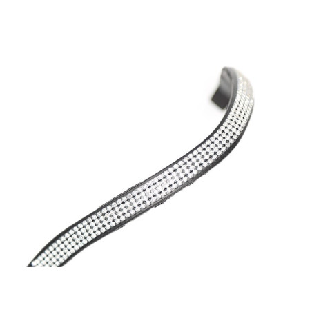 Frontal com strass pequeno Shires Velociti Gara
