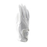 Luvas de equitação Aachen FlexFit Shires Aubrion - Branco