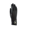 Luvas de equitação Aero FlexFit Shires Aubrion - Preto