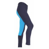 Jodhpurs bicolores para mulher Shires Wessex - Marinho / turquesa